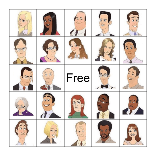 The Office Bingo Card