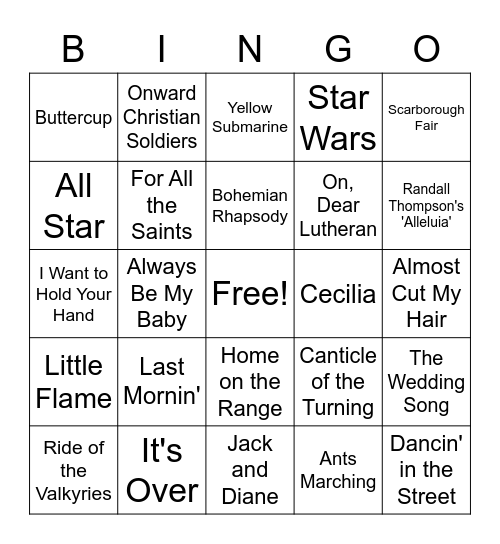 That reminds me of.... Bingo Card