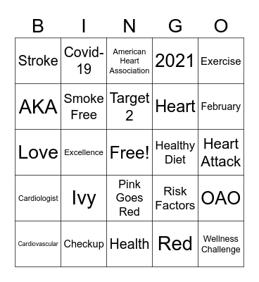 T2 Test Bingo Card