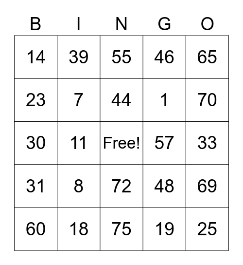 aeshe ♡︎ Bingo Card