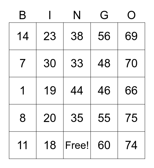 aeshe ♡︎ Bingo Card