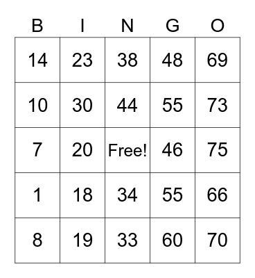 aeshe ♡︎ Bingo Card