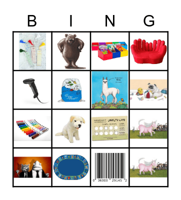 LIBRARY BINGO card B Bingo Card
