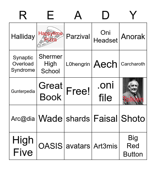 READY! Bingo Card
