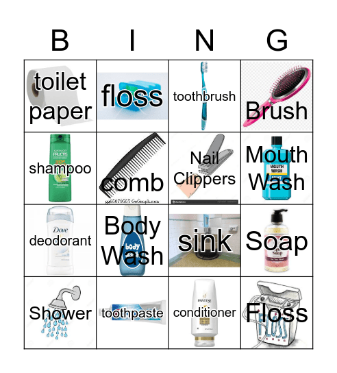 Hygiene Review Bingo Card