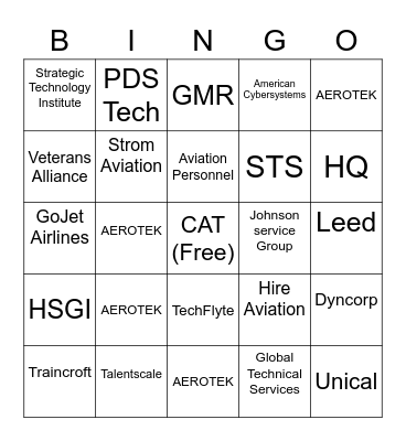 New Resumes Bingo Card