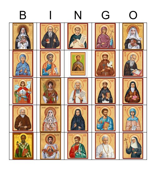 Catholic School's Week BINGO! Bingo Card