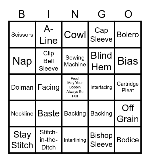 Virtual Retreat 2021 Bingo Card