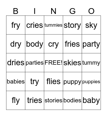 Fun Club Goes to the Vet Clinic #67 Bingo Card