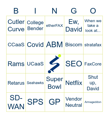 IIS All Company Meeting | 2021 Bingo Card
