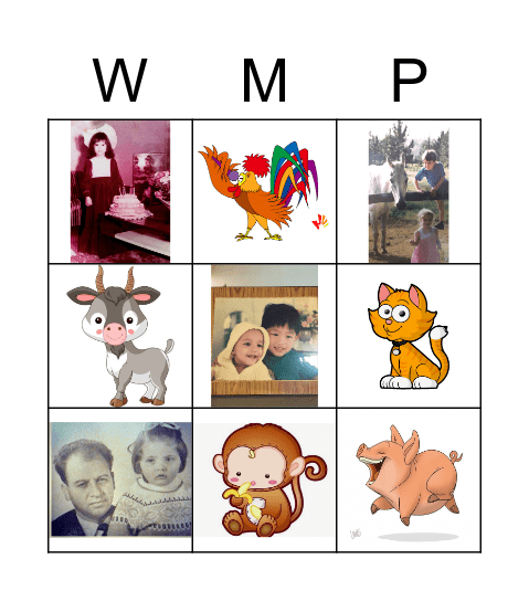Tet Party 2020 Bingo Card
