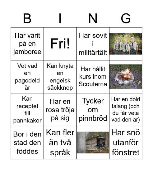 Mingelbingo Card