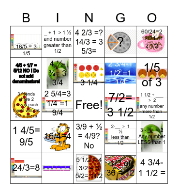 Unit 3 EDM 5th Grade Test Review Bingo Card
