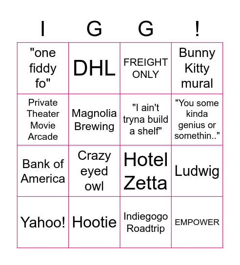 I got 99 Funders, but the bank ain't one, SON! 😤 Bingo Card