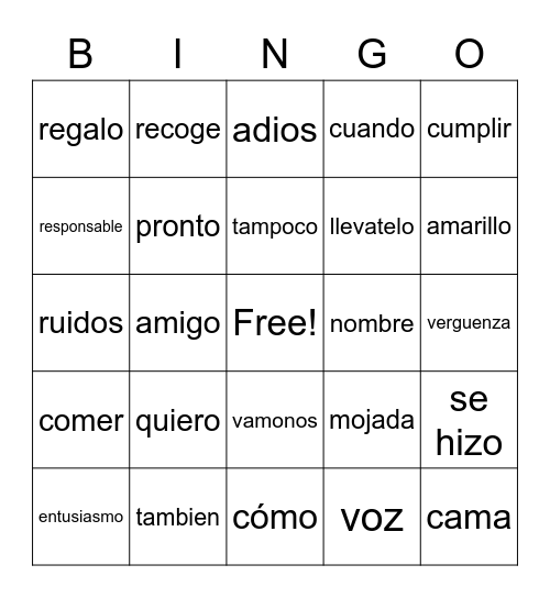 Brandon Brown quiere un perro Bingo Card