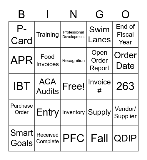Purchasing Bingo Card