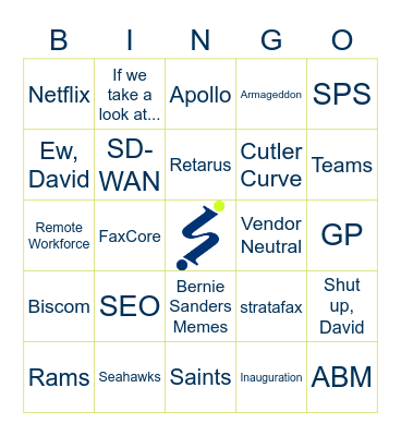 IIS All Company Meeting | 2021 Bingo Card