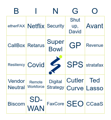 IIS All Company Meeting | 2021 Bingo Card