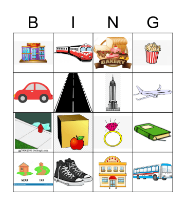 El barrio y La Ciudad Bingo Card