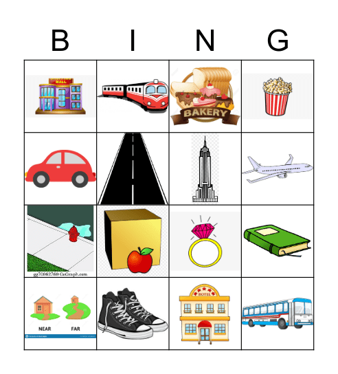 El barrio y La Ciudad Bingo Card