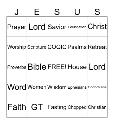 Under Construction Bingo Card