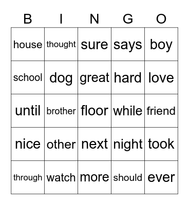 Madison 150 Lists 26-30 Bingo Card