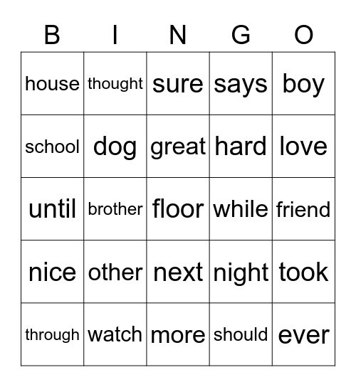 Madison 150 Lists 26-30 Bingo Card