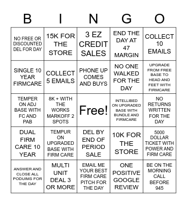 SOUTH GEORGIA GETTING IT DONE Bingo Card