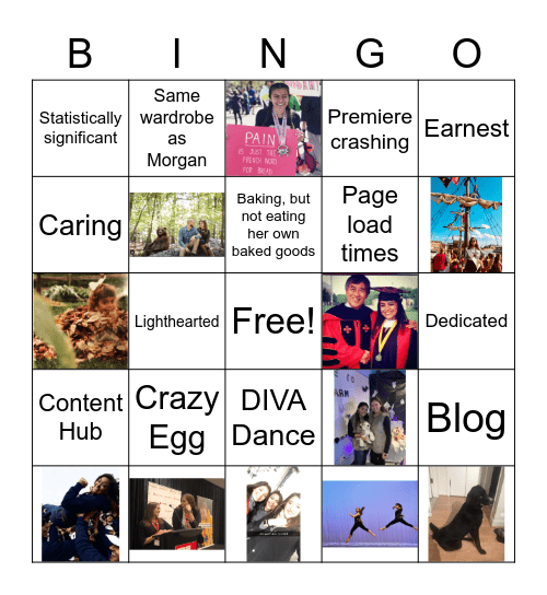 Sarah Poetzschke Bingo Card