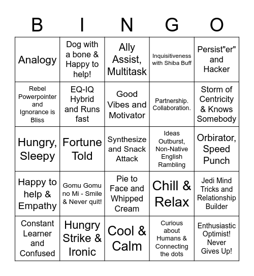 Tax Tech Pokemon Bingo Card