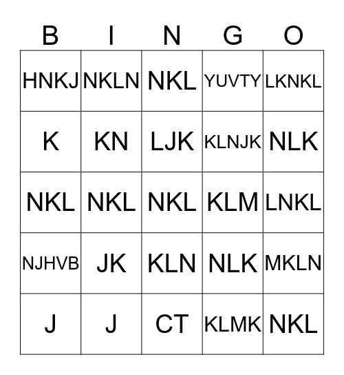 STUDY SKILLS Bingo Card