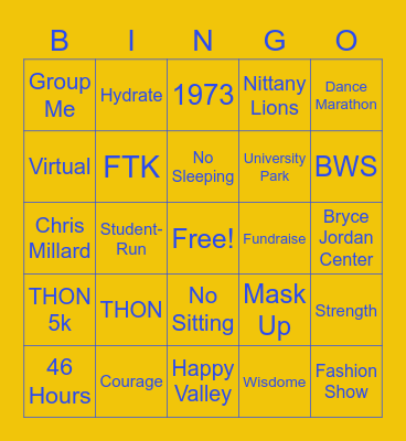 FEBRUARY GMM Bingo Card