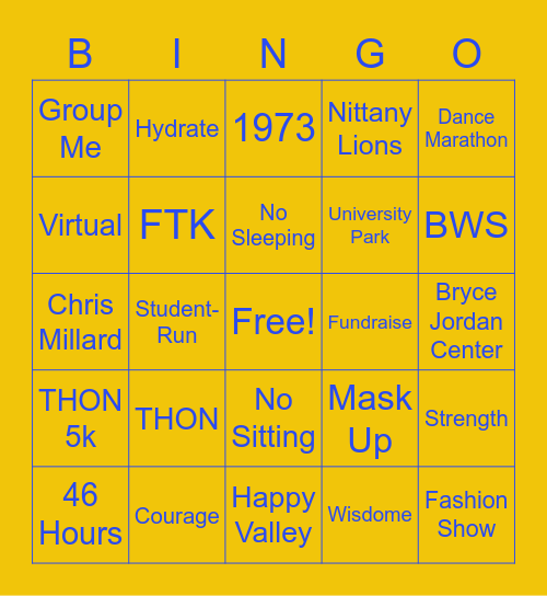 FEBRUARY GMM Bingo Card