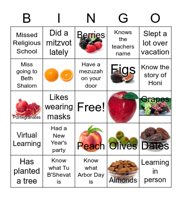 Bingo Icebreaker Bingo Card