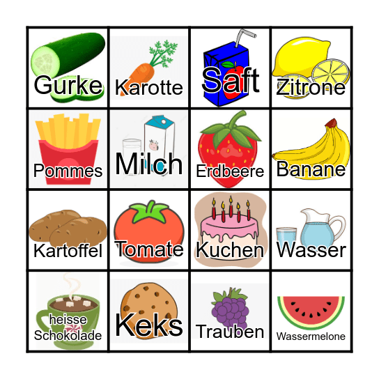 Essen Bingo Card