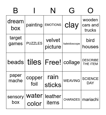 Let's have fun while improving  work skills Bingo Card