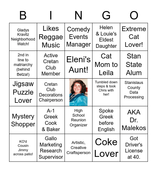 Hugs, Kisses, & Birthday Wishes to KUKLA! Bingo Card