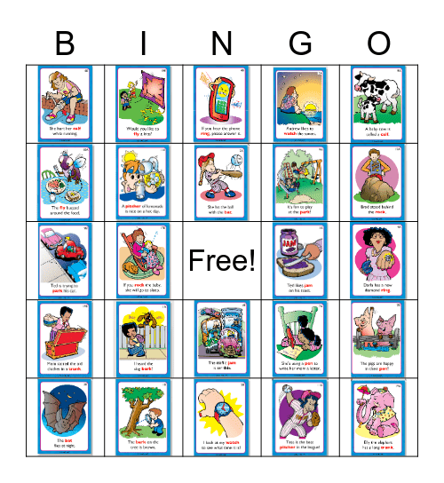Multiple Meanings CS Bingo Card