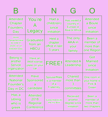 Ebonymix AKAversary Bingo Card