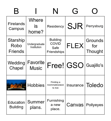 I-Days Bingo! Bingo Card