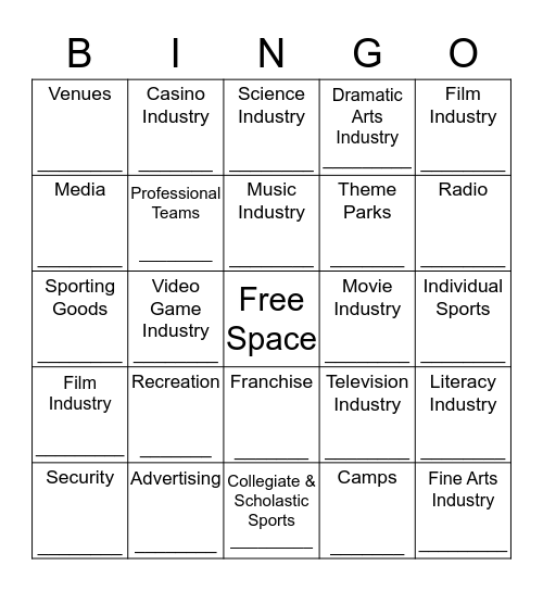 SEM SEGMENTS Bingo Card