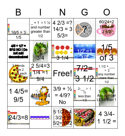 Unit 3 EDM 5th Grade Test Review Bingo Card