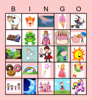 Party fun !! Bingo Card