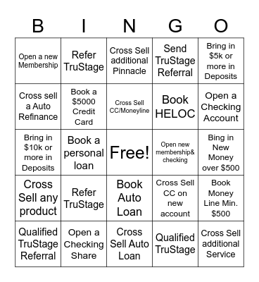 Calla's BINGO Board Bingo Card