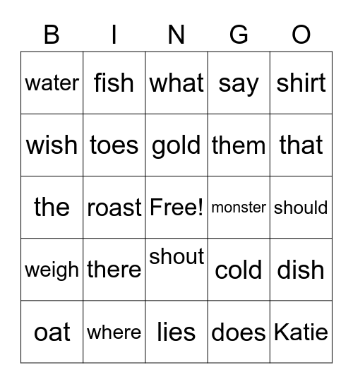 CHERRY HILL-GRADE 3 Bingo Card