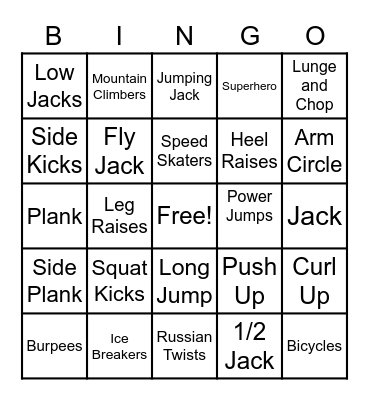 BINGO BONANZA Bingo Card