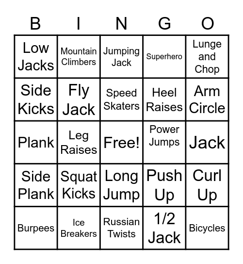 BINGO BONANZA Bingo Card