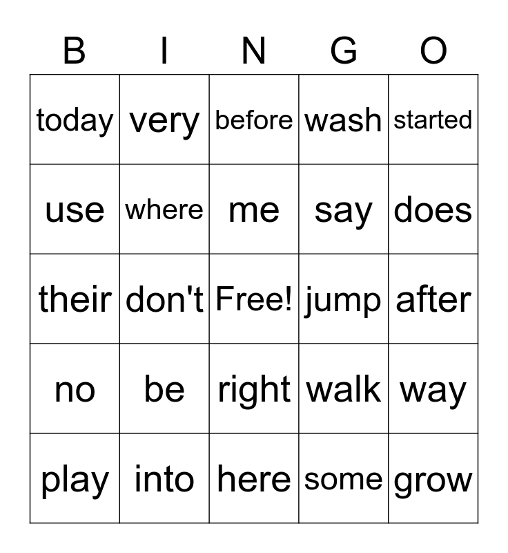 hmh-module-4-sight-words-bingo-card