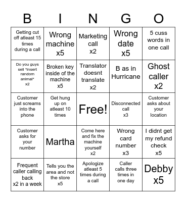WEEEEEEEEDNESDAYYYMYUDUEUDUUEUEUDUEUDEUEDU Bingo Card