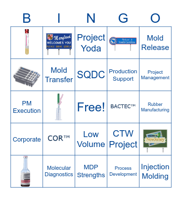 Ciara's Presentation Bingo Card